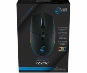 MediaRange MOUSE USB OPTICAL BLACK/MRGS202 