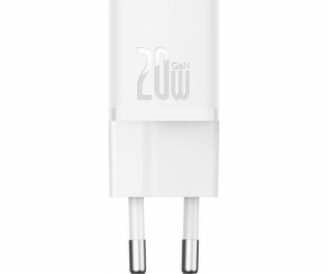 Baseus Rychlonabíječka do sítě GaN5 Mini 20W EU bílá