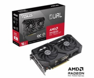 ASUS Radeon RX 7600 XT DUAL GAMING OC, grafická karta