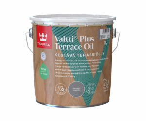 Medový olej Tikkurila Valtti Plus Terrace Oil, šedý, 2,7l