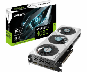 GIGABYTE GeForce RTX 4060 EAGLE ICE, grafická karta