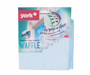 Utěrka z mikrovlákna na okna YORK WAFFLE, 1 ks.