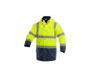 Bunda Sara Workwear 11-000102-XL, modrá/žlutá, XL