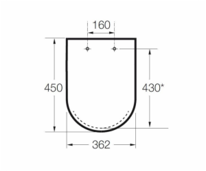 Kryt na WC Meridian A8012A200B SC