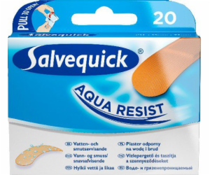 Voděodolné náplasti Salvequick Aqua Resist 1 balení-20 ks