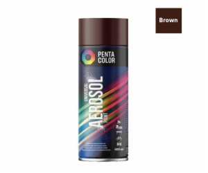 Aerosolová barva Pentacolor hnědá R8017 400ml