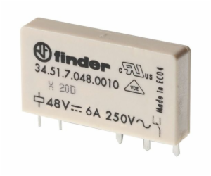 Finder Miniaturní relé 1P 6A 60V DC (34.51.7.060.0010)