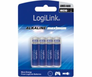 LogiLink Ultra Power AAA / R03 650mAh Baterie 4 ks.