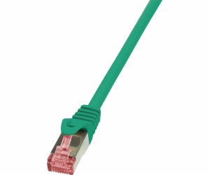 LogiLink Patchcord CAT6, S/FTP, PIMF, 0,25 m, zelený (CQ2...