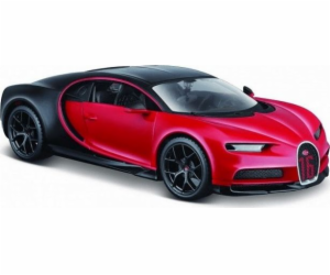 Maisto Composite Model Bugatti Chiron sport černo-červený...