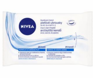 Nivea Osvěžující čistící ubrousky 3v1 W 25 ks.