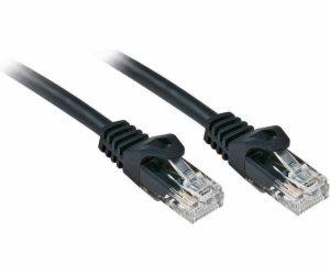 Lindy Patchcord Cat6, U/UTP, 2m, černý (48193)