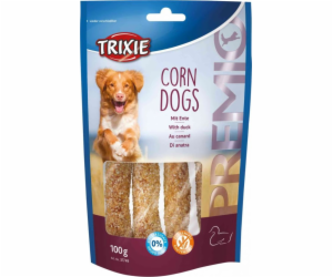 Trixie PREMIO Corn Dogs pochoutka (kachní a syrová kůže),...