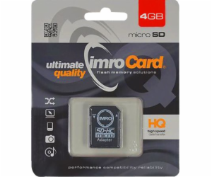 Karta Imro MicroSDHC 4 GB Class 4 (KOM000463)