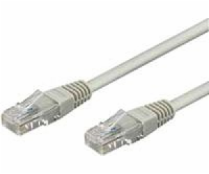 Goobay Patchcord, Cat5e, U/UTP, 3m, šedý (68367)