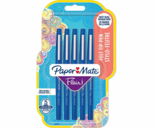 Paper Mate PAPER MATE Faserschreiber Flair 5er M 0,7 mm B...