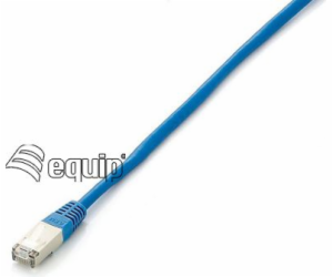 Equip Patchcord Cat6a, S/FTP, 10m, modrý (605636)