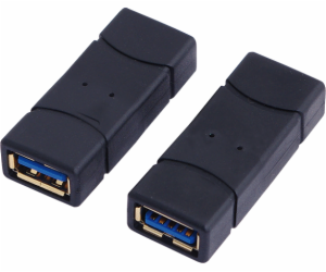 LogiLink USB adaptér USB – USB černý (AU0026)