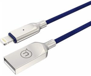 Usams USB-A – Lightning kabel 1,9 m modrý (IPYSUSB202)