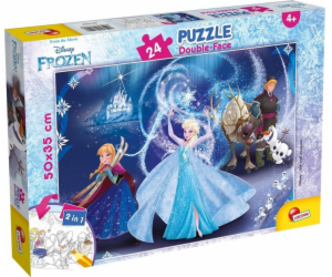 Lisciani oboustranné puzzle Plus 24 Frozen 2