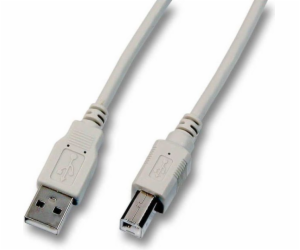 EFB USB kabel USB-A – USB-B 5 m šedý (K5255.5)