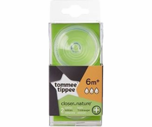 Tommee Tippee Anti-colic silikonový dudlík 6m+ 2 kusy (TT...