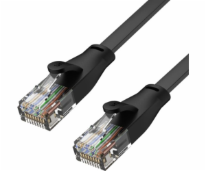 Unitek RJ45 - RJ45, Cat.6, 0,5m, černá (C1808GBK)