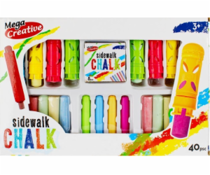 Mega Creative ROAD CHALK AKC 44X30X6 MC EDU WB 18