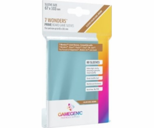 Gamegenic : Prime 7 Wonders Sleeves (67x103 mm), 80 kusů