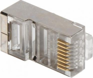 MODULÁRNÍ STÍNĚNÁ ZÁSTRČKA RJ45/C6-EKRAN*P100