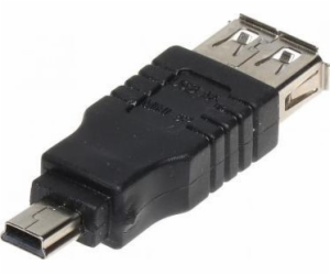 USB miniUSB - USB adaptér černý (USB-W-MINI/USB-G)