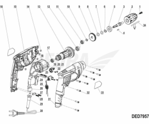 Sklíčidlo Dedra Drill