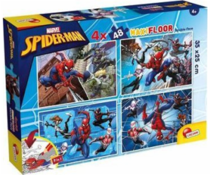 Lisciani  MARVEL PUZZLE DF MAXI FLOOR 4 X 48 SPIDERMAN