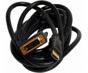 Art HDMI - DVI-D kabel 1,8 m černý (AL-OEM-41)