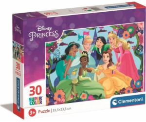 Clementoni CLE puzzle 30 SuperKolor Princess 20276