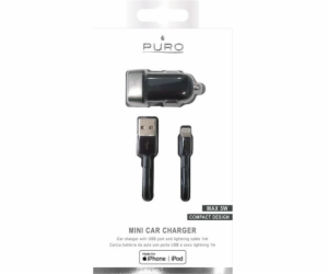 Puro Mini nabíječka 1x USB-A 1A (MCHUSBAPLTCBLK)