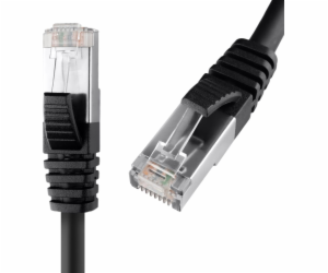 Spacetronik RJ45 kabel CAT8 S/FTP AWG26 CU LSZH černý 5m