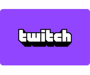 Twitch dárkový kód 25 €