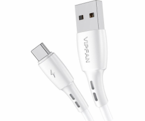 Vipfan USB-A - USB-C USB kabel 3 m Bílý (X05TC-3m-bílý)