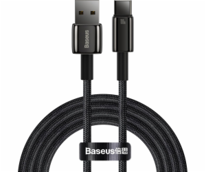 Baseus USB-A - USB-C USB kabel 2 m černý (CAWJ000101)