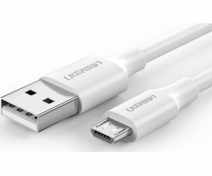 Ugreen USB-A - microUSB USB kabel 2 m Bílý (60143)