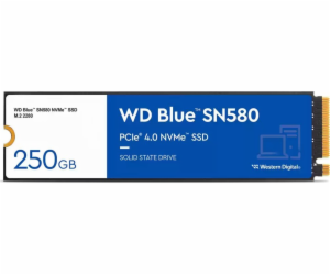 WD SN580 250 GB M.2 2280 PCI-E x4 Gen4 NVMe SSD (WDS250G3...