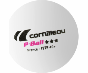 Cornilleau P-Ball ITTF bílá 3 ks.