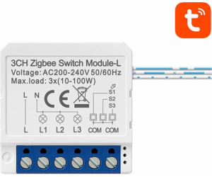 Avatto Smart ZigBee Switch Avatto LZWSM16-W3 bez neutrálu...