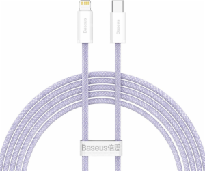 Baseus USB-C - Lightning USB kabel 2 m fialový (BSU3913)