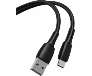 Vipfan USB-A - USB-C USB kabel 1 m černý (X05TC-1m-černý)