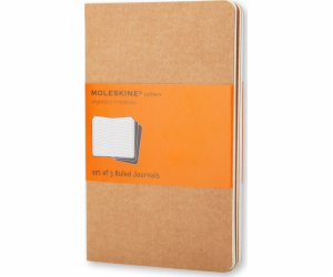 Moleskine Sada 3 ks MOLESKINE Cahier Journal P (9x14cm), ...