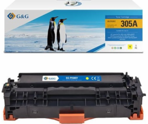 G&G toner G&G kompatibilní toner s CE412A, žlutý, 2600s, ...