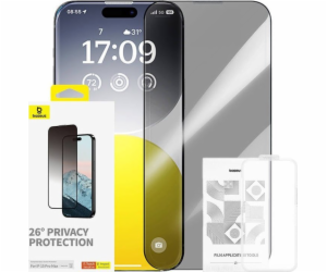 Tvrzené sklo Baseus Privacy Baseus Diamond iPhone 15 Pro Max