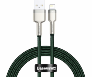 Baseus USB-A - Lightning kabel 1 m Zelený (baseus_2021031...